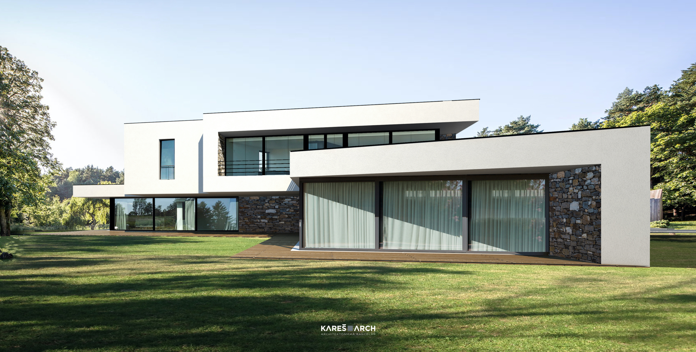 Family residence with indoor wellness